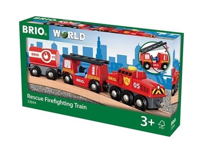 Pociąg Straży Pożarnej BRIO WORLD