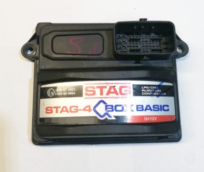 Блок керування бортовий комп'ютер газу lpg stag-4 q box basic фото №1