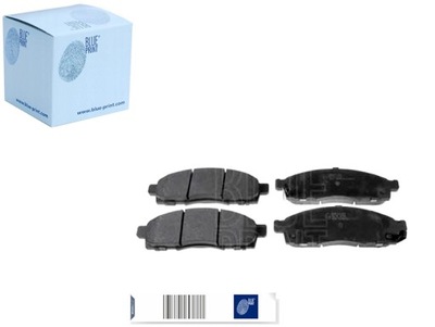 Blue print тормозные колодки тормозные перед nissan nv200 nv2 фото №1