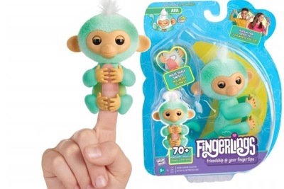 FINGERLINGS Małpka zielona morska Ava