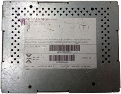 Модуль блок управления радио nissan maxima murano armada altima 370z navara фото №1