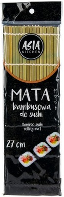 Mata bambusowa do sushi, gruba 27 x 27 cm