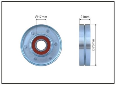 TENSOR CFR 170-00 ROLLO 76X17X21 METAL TLOCZONA  