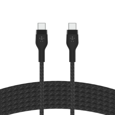 BELKIN Kabel USB-C do USB-C BoostCharge Pro Flex, USB-C PD, Czarny, 2m