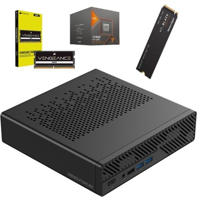 Mini PC AOOSTAR G5 Ryzen 7 5825U 16/512GB SSD Win11 Pro OCULINK za