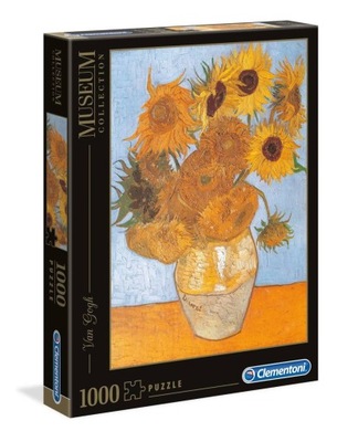Puzzle 1000 el. Clementoni - Van Gogh Słoneczniki