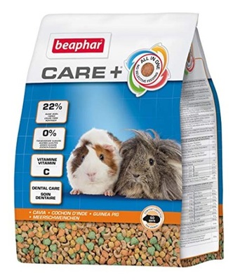 BEAPHAR Care+ Pokarm Dla Świnki Morskiej 250 g