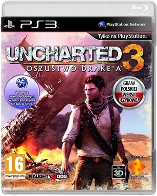 UNCHARTED 3 OSZUSTWO DRAKE'A PS3