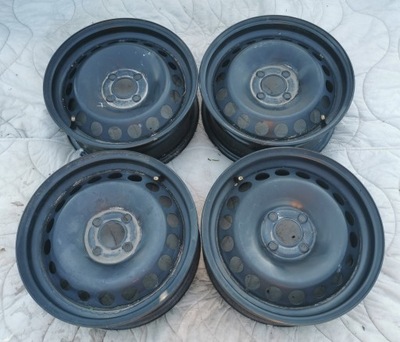 4 PIEZAS LLANTAS ACERO 15 RENAULT CLIO MEGANE ZOE DACIA SANDERO LODGY LOGAN ET40  