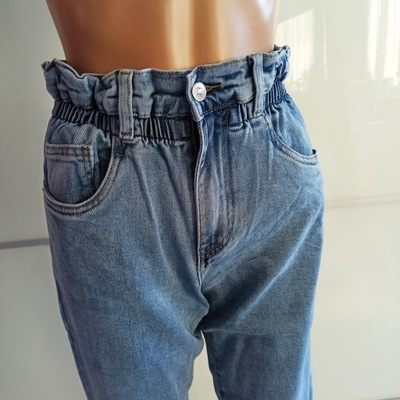 Spodnie Jeansowe Damskie XL
