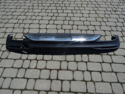 Mercedes gle захист задній спойлер хром a1668852238 фото №1