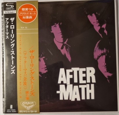 The Rolling Stones Aftermath Japan mini lp-cd SHM UK version nowa