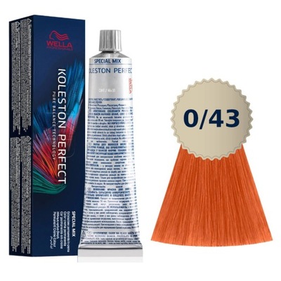 Wella Koleston Perfect Me 0/43 farba 60ml