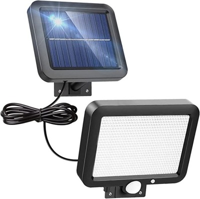 Lampa solarna LED z czujnikiem ruchu