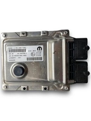 FIAT PANDA 3 1.2 БЛОК УПРАВЛЕНИЯ ДВИГАТЕЛЯ ECU 52204558 фото