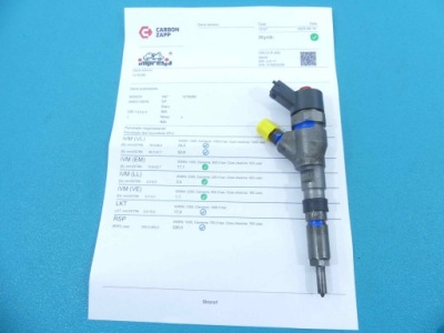 Проверенный форсунка peugeot 206 0445110076 2.0 hdi фото №1