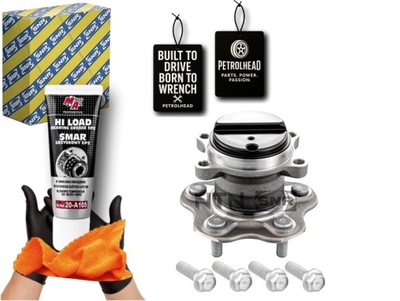 Набор подшипник колеса с ступица задняя l/p nissan juke leaf #petrolhead pro+ kit7 фото №1