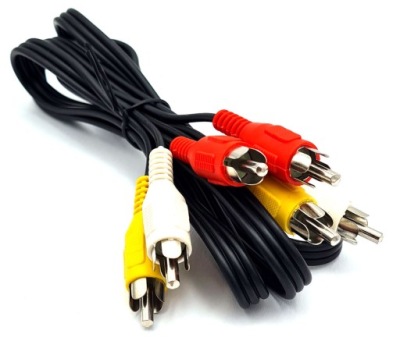 Kabel AV Audio Video 3x RCA 3x RCA Cinch 1,8 m