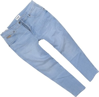 WRANGLER TEXAS SLIM jeansy clear blue W34 L30