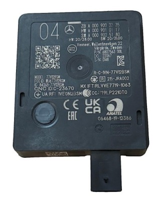 Mercedes w206 w223 w297 радар модуль distronic приближения a0009003335 фото №1