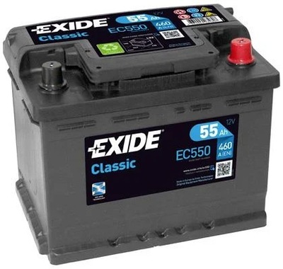 Akumulator Exide Classic 12V 55AH 460A(EN) R+