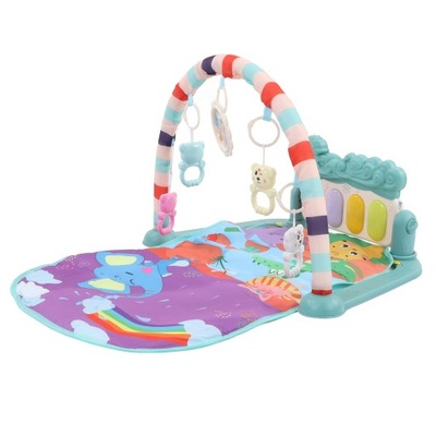 Baby Kick Play Piano Mat Learning Toy with Rattles