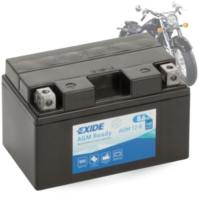 BATERÍA DO QUADA 9AH EXIDE AGM12-8 ATV BATERÍA POTENTE WYDAJNY TRWALY  