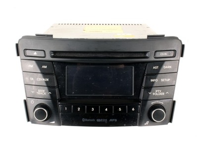 Радио cd fm mp3 bluetooth hyundai i40 фото №1