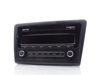 Радио радиопроигрыватель cd skoda rapid i 5j 5j0035161e фото №1