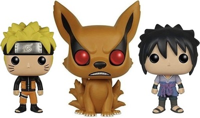 Naruto Funko Pop! Zestaw Kurama Sasuke