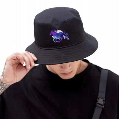 KAPELUSZ Bucket HAT Czarny KON 01