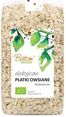 Płatki Owsiane Błyskawiczne naturalne ekologiczne