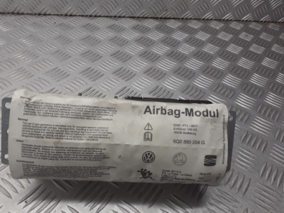 Подушка подушка безопасности пассажира vw polo iv 6q0880204g фото №1