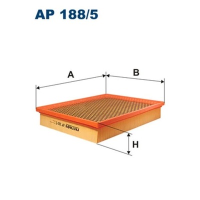 FILTRO AIRE FILTRON AP 188/5  