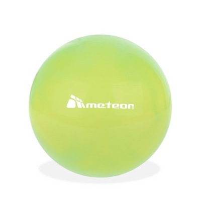 Piłka do ćwiczeń Meteor gumowa 20 cm zielona