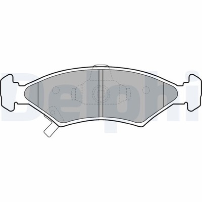 ZAPATAS DE FRENADO KIA SEPHIA 1.6 I 93-97  