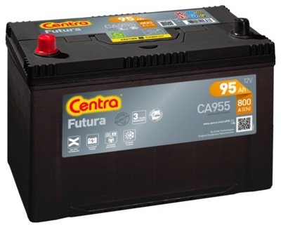 АККУМУЛЯТОР CENTRA CA955 12V 95AH 800A