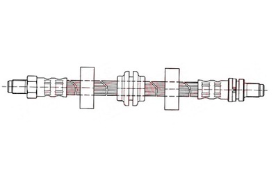 QUICK BRAKE LAIDAS STABDŽIŲ ELASTINGAS GAL. L/P FORD COUGAR MONDEO I 