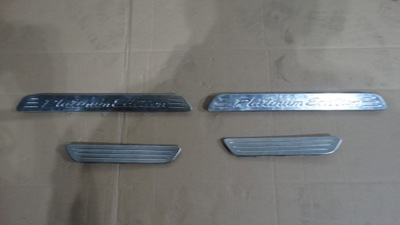 Накладки накладки порогові porsche cayenne 7p5 lift 1 фото №1