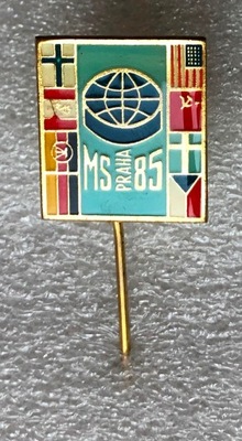Mistrzostwa Świata Hokej 1985 flagi