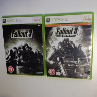 Fallout 3 + Broken Steel and Point Lookout X360 XOne