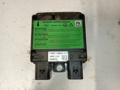 Модуль подушок повітряних ford 2s6t14b056ek фото №1