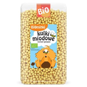 PROMOCJA! Kulki miodowe BIO 300g , Biominki