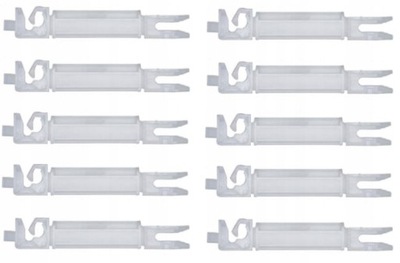 Citroen c2 peugeot 308 407 кліпси накладки скло фото №1