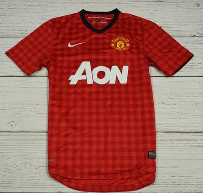 NIKE DRI-FIT MANCHESTER UNITED AON 2012 - 2013 KOSZULKA PIŁKARSKA r. S