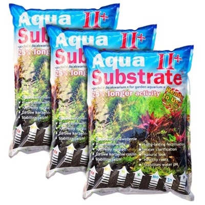 Aqua Art Aqua Substrate II Podłoże czarne 3x5,4 kg