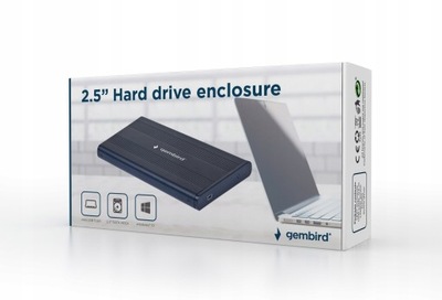 Obudowa do dysku SATA 2.5 Gembird nowa USB 2.0