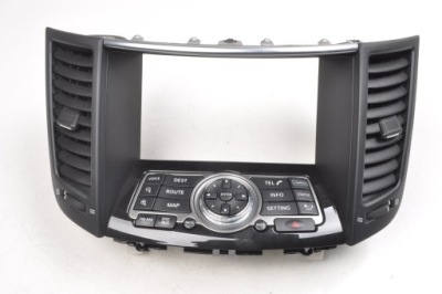 Infiniti qx70 решётка обдув средняя 28395-1dr3d фото №1