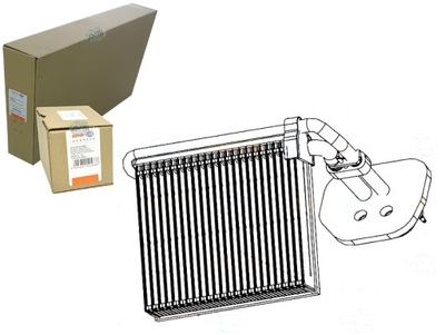 Behr hella випарник кондиціонера ford galaxy 2.0 фото №1