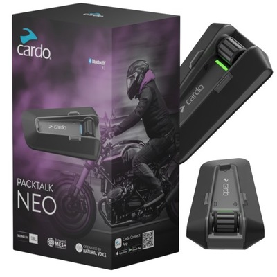 INTERKOM CARDO PACKTALK NEO SINGL ATV UTV MOTOCICLETA  